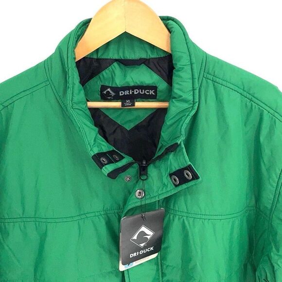 DDX Dri-Duck Mens Green Transverse Insulated Therma Puffer Jacket Size XL NWT‎ - Picture 3 of 10